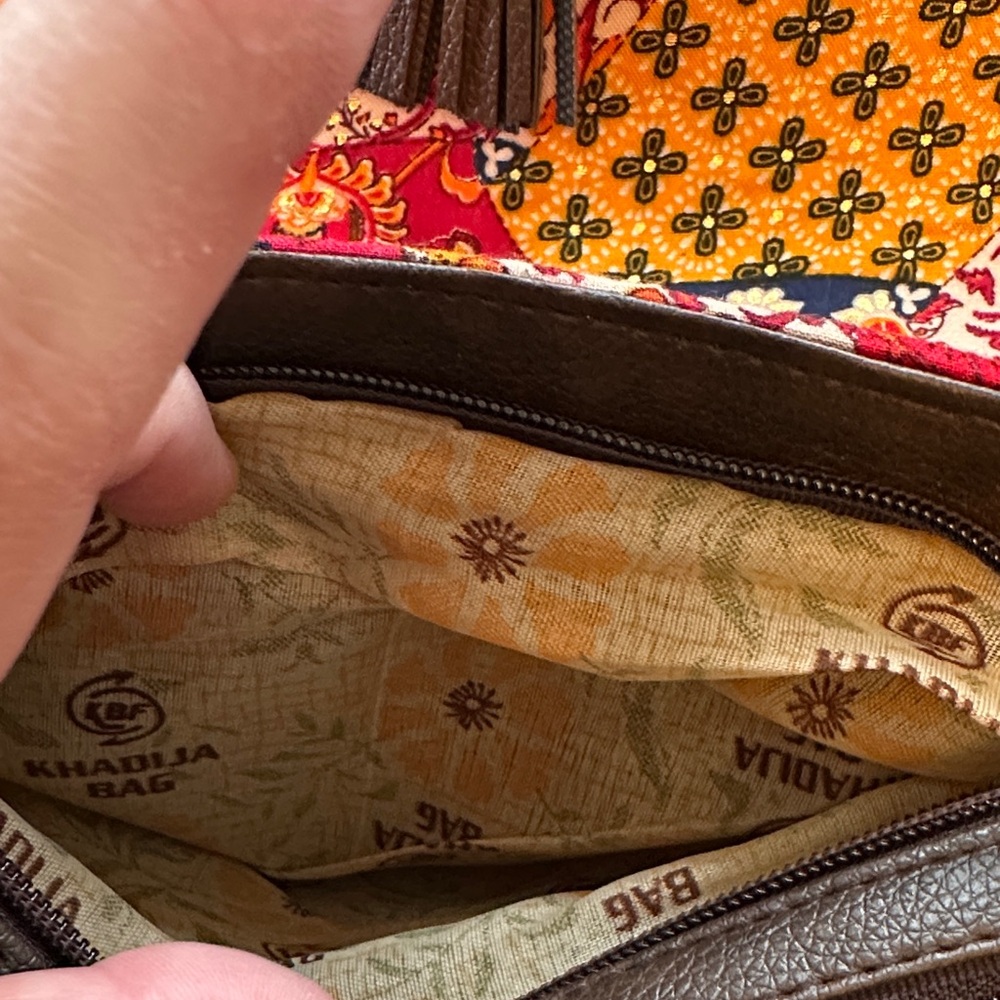 Colorful Patchwork Shoulder Bag - Picture 5 of 7